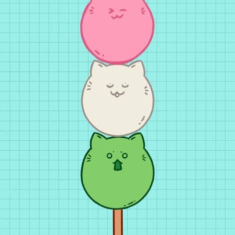 Impression d'art Catgo Dango pour la vente par Brumbams Creations