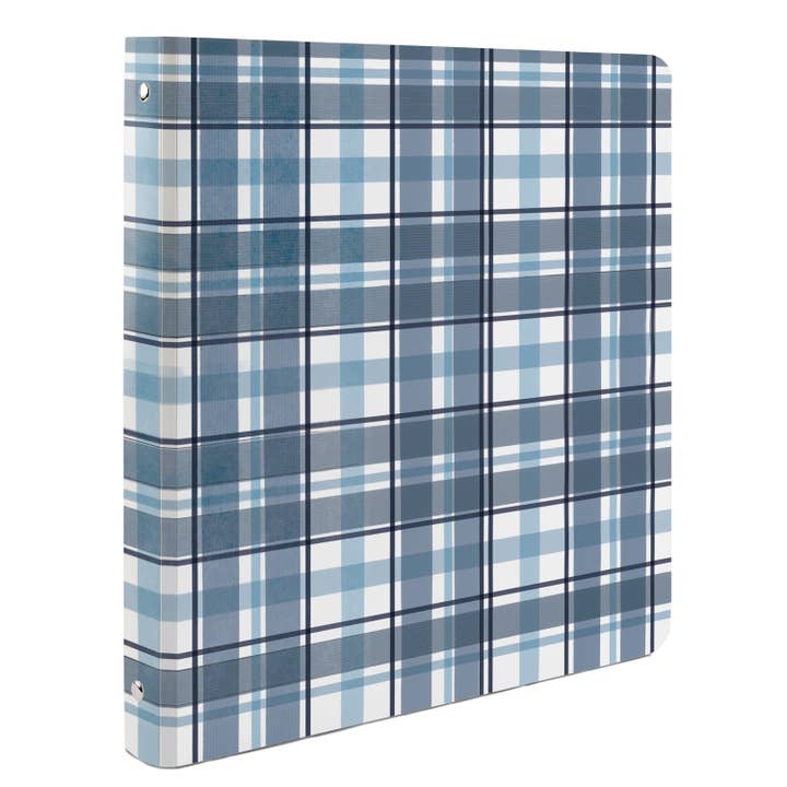 Conimar Promotions - Wholesale Binder - Blue 4pk Asst. Deco-Soft 3-Ring 1'" Binders 1