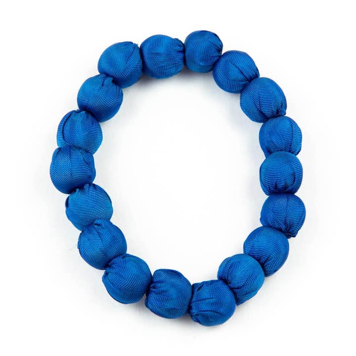 Silk bracelet 42 for wholesale by LOOM Fair Trade