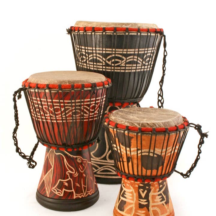 Swahili | AFRICAN MODERN - Wholesale Musical Instrument - Ghanaian Djembe Hand Drums3