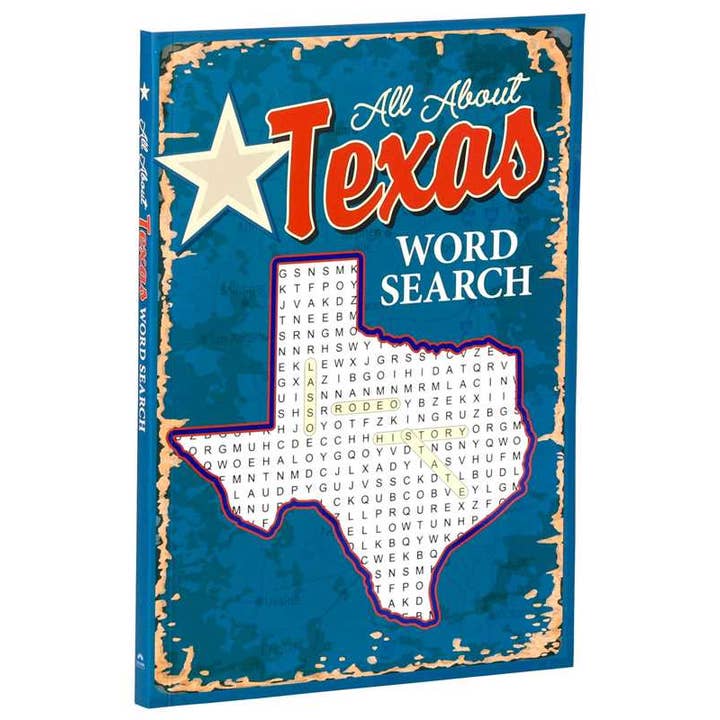 Simon & Schuster - Wholesale Coloring & Activity Book - Adult - All About Texas Word Search by Editors of Thunder Bay Press1