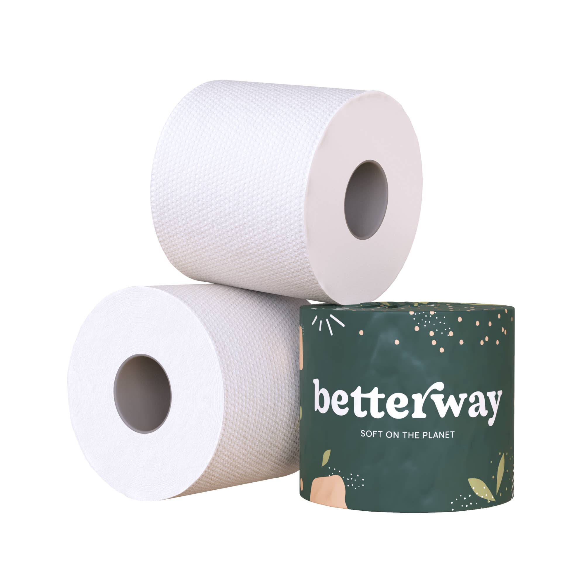 Betterway - Wholesale Toilet Paper - Bamboo Toilet Paper - Single Wrapped Rolls