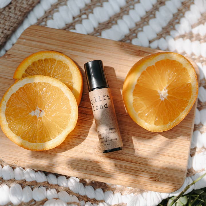 Soulistic Root - Essential Oils & Self Care Gifts - Wholesale Essential Oil Roll-On - Uplift Rose Quartz Roller | Made w/ Essential Oils & Crystal6