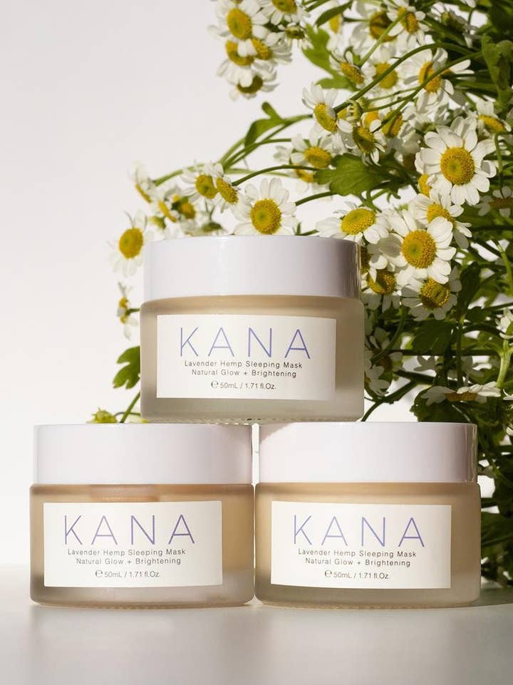 Lavender Sleeping Mask for wholesale by Kana Skincare
