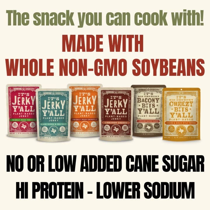 All Y’alls Foods - Wholesale Jerky - Prickly Pear Teriyaki (Retail 6-Pack)6