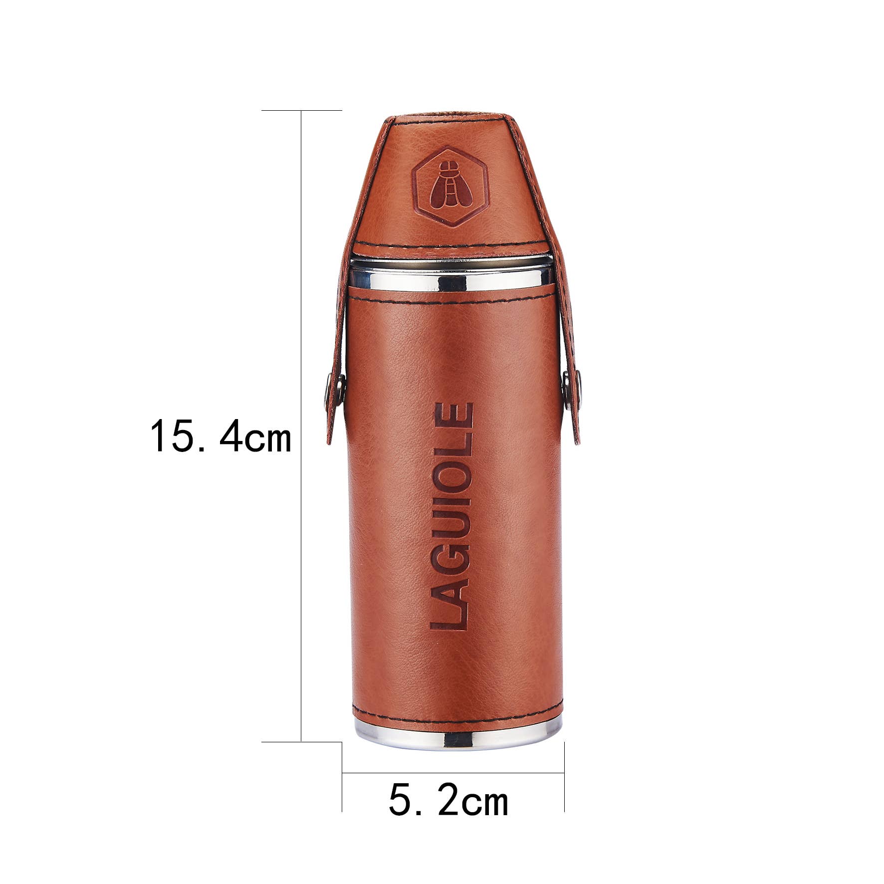 Laguiole - Wholesale Flask - Laguiole Alcohol Flask with 2 Glasses3