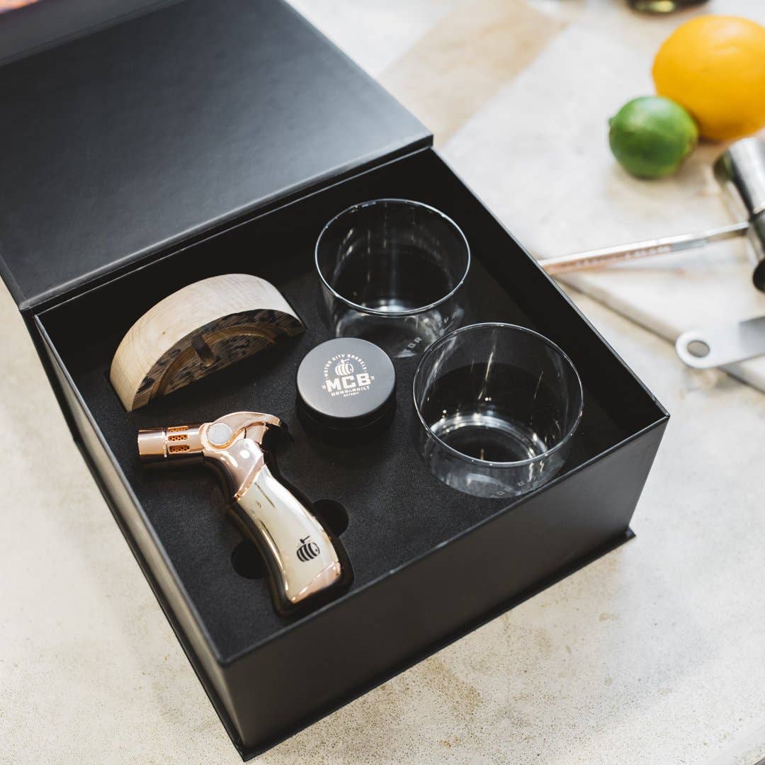 Motor City Barrels - Wholesale Cocktail/Liquor Glass - Infusion Series Smoked Cocktail Gift Set10