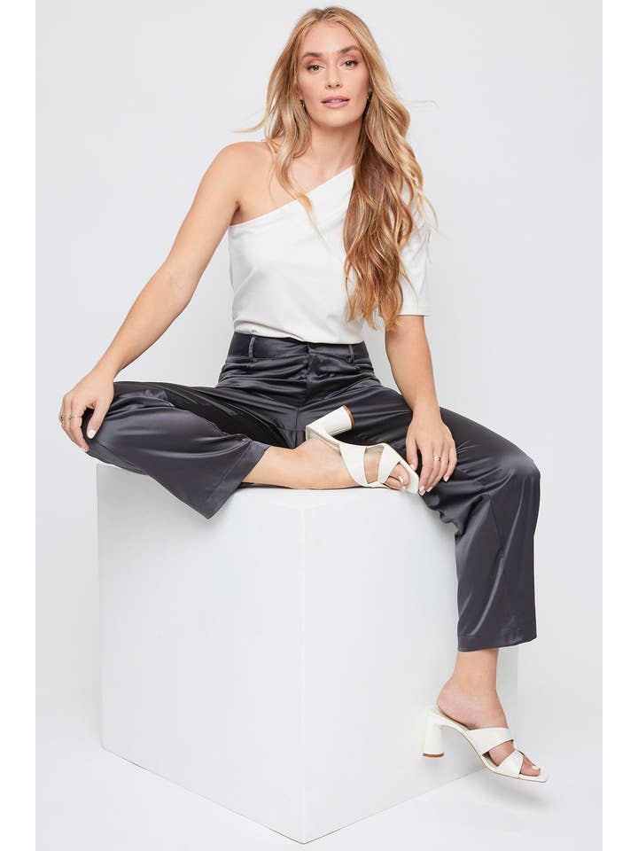 YMI – Großhandel Hose – Damen – Satin-Komfort-Stretch-Bürohose-WP13723019