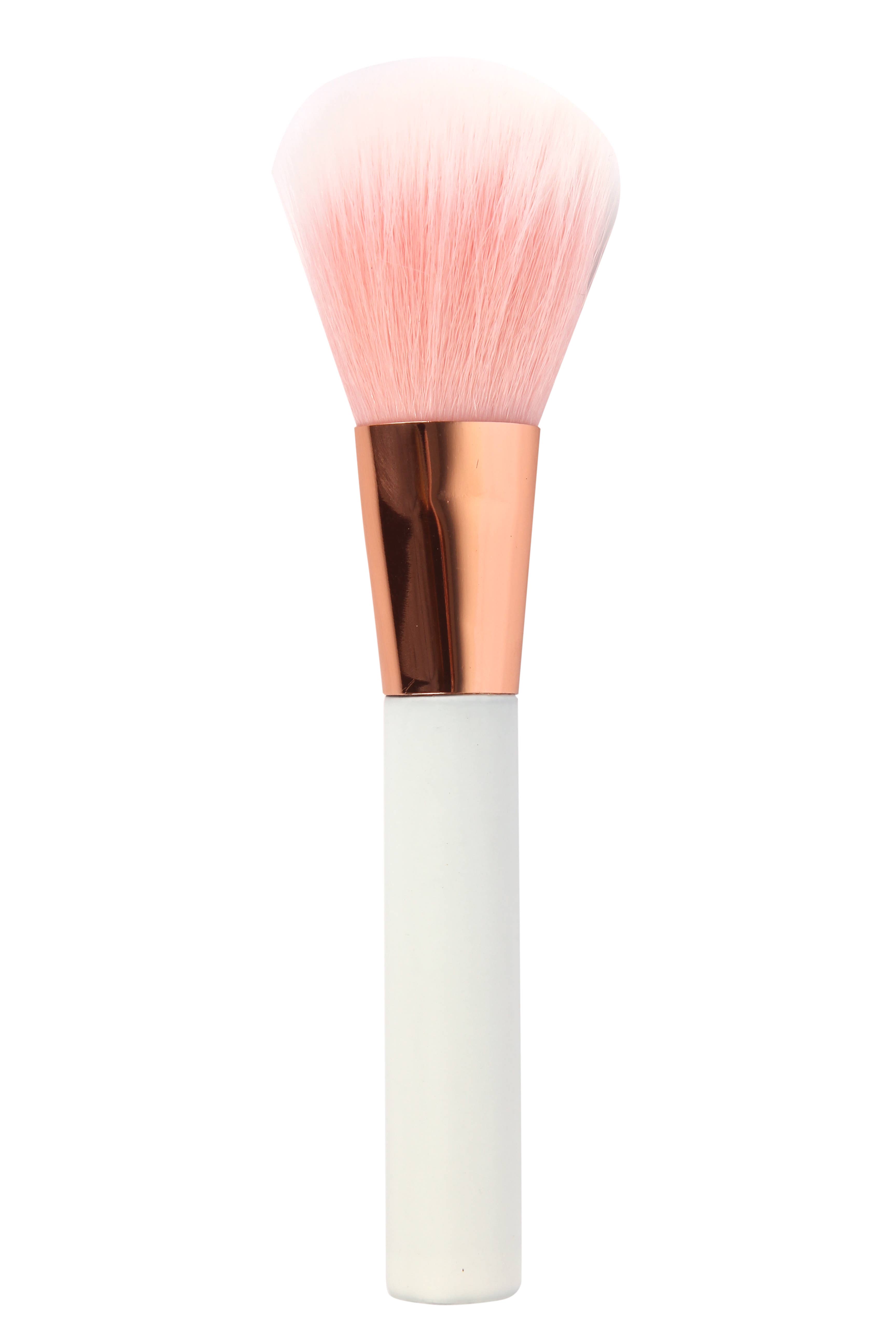 Beauty Pro - Wholesale Makeup Brush Set - BYS Makeup Brushes in Keepsake White with Rose Gold 5pc1