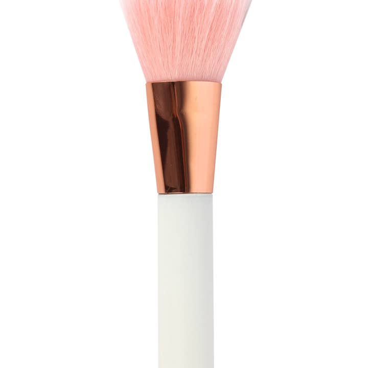 Beauty Pro - Wholesale Makeup Brush Set - BYS Makeup Brushes in Keepsake White with Rose Gold 5pc1