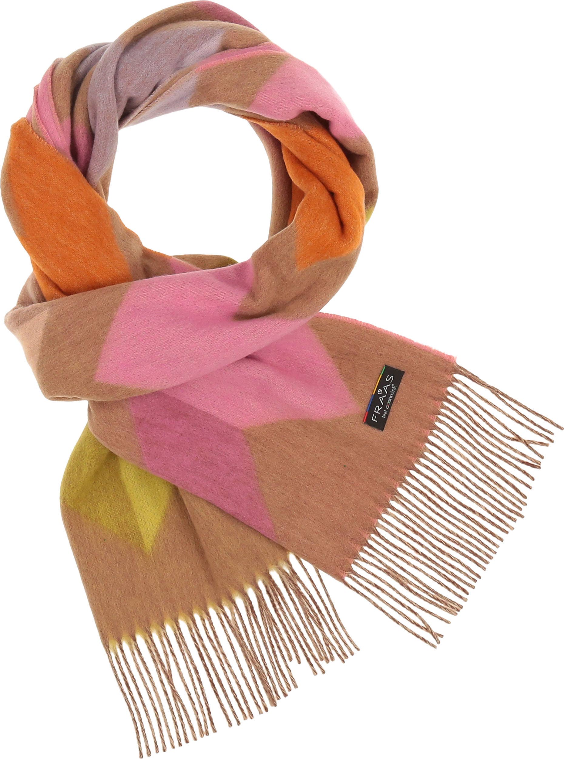 FRAAS - The Scarf Company - Vente Écharpe – femme - Chevron Zig Zag Eco3