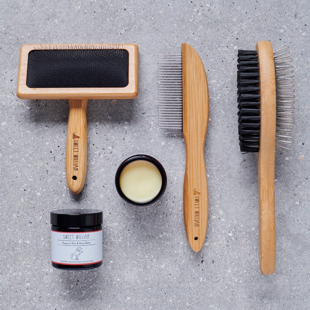 Sweet William Designs – wholesale Pet brush – Cat/dog – Dog Grooming - Bamboo slicker brush2