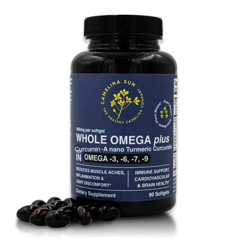Whole Omega Plus A nano Turmeric Curcumin for wholesale by Camelina Sun