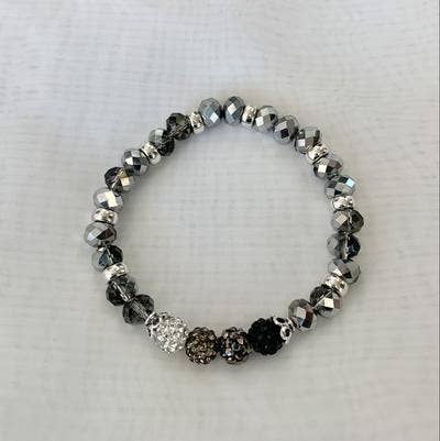 Tiffany J’adore Jewelry – wholesale Pärlarmband – Silver Starlett fasetterad sliver stapling pärla armband1