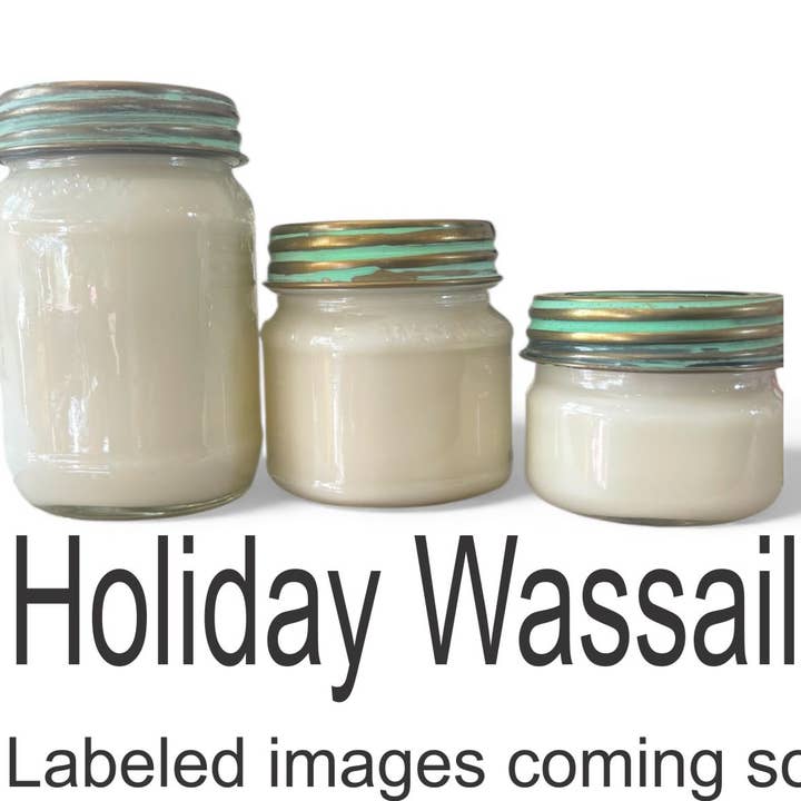 Manning Family Farm - Wholesale Jar/Filled Candle - Holiday Wassail
