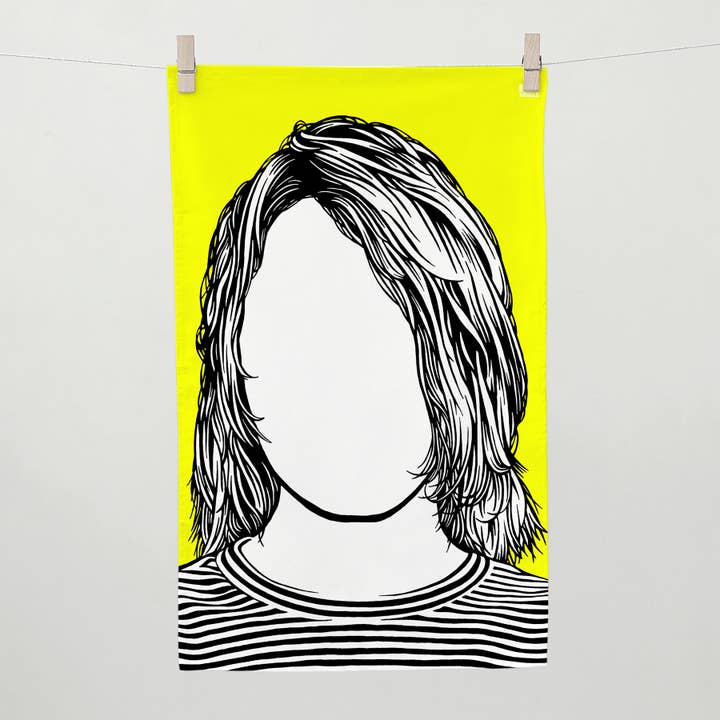 Torchon Nirvana « Kurt Cobain » pour la vente par Bold & Noble