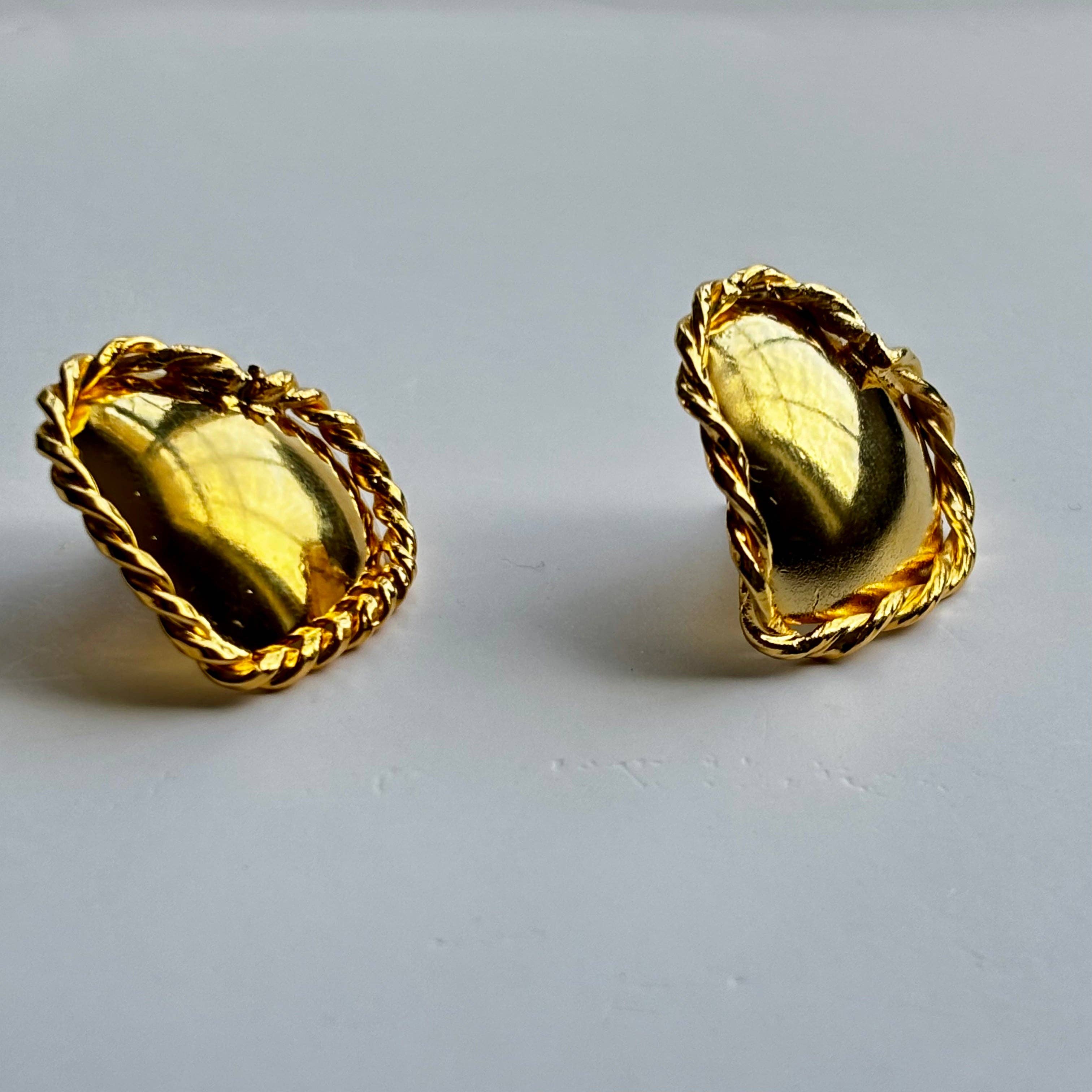 Gold Heart Shape Earrings | Elegant & Stylish Jewelry for Every Occasion for wholesale on Faire1