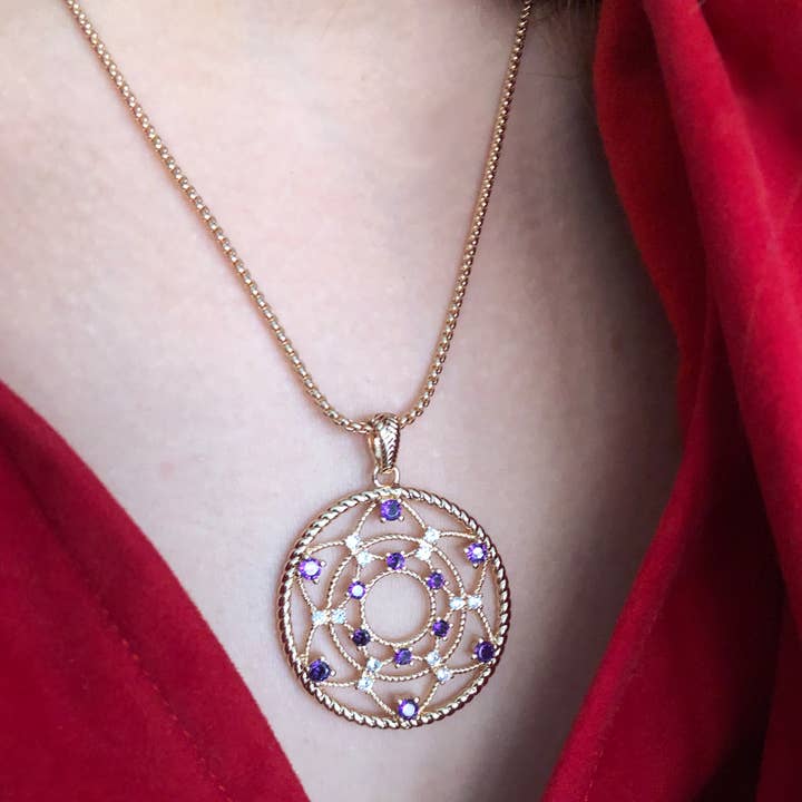 Morgan Le Fay Necklace for wholesale by Memento Mori Designs NYC