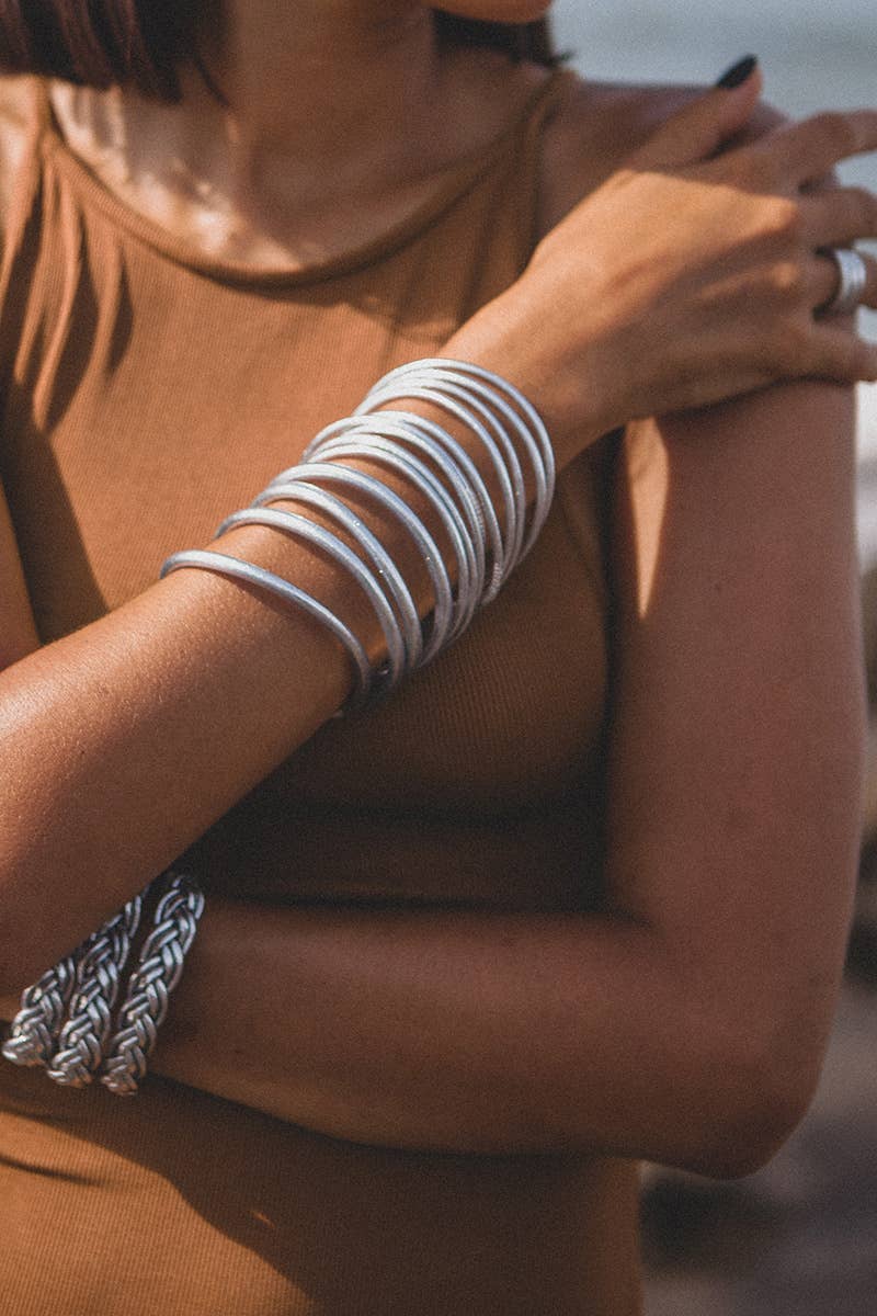 SHANSHAN - Wholesale Bangle Bracelet - Kumali Double Braided Bracelet3