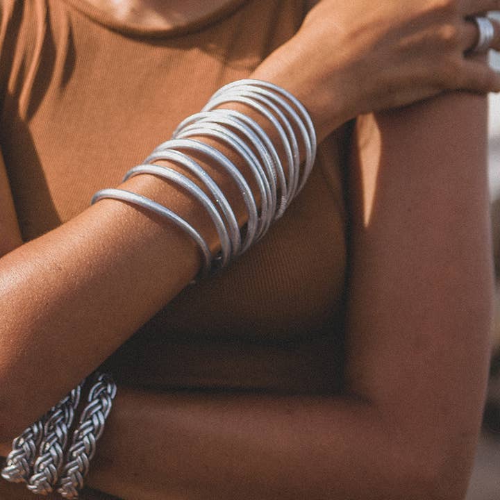 SHANSHAN - Wholesale Bangle Bracelet - Kumali Double Braided Bracelet3