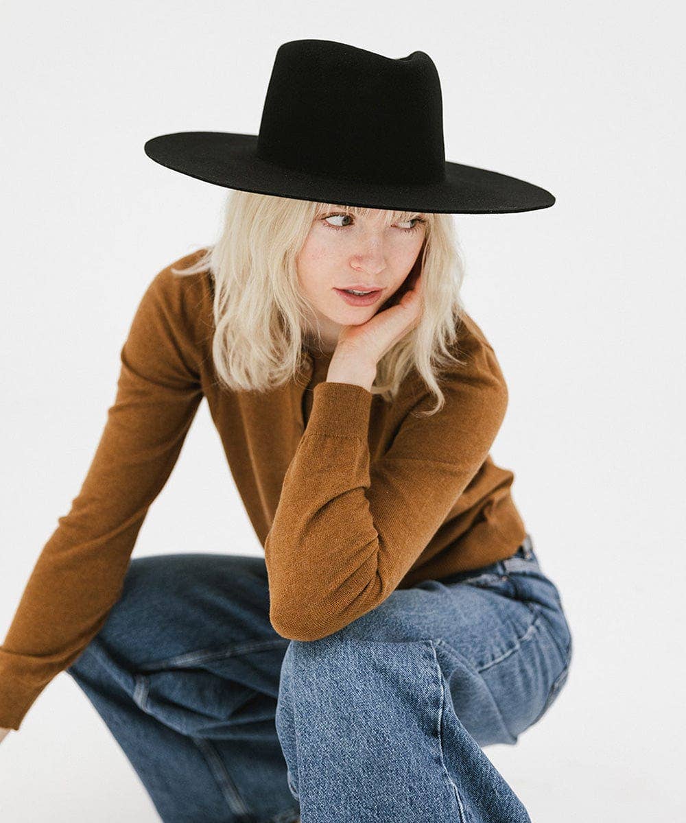 Gigi Pip - Wholesale Fedora - Women's - Dakota Triangle Crown23