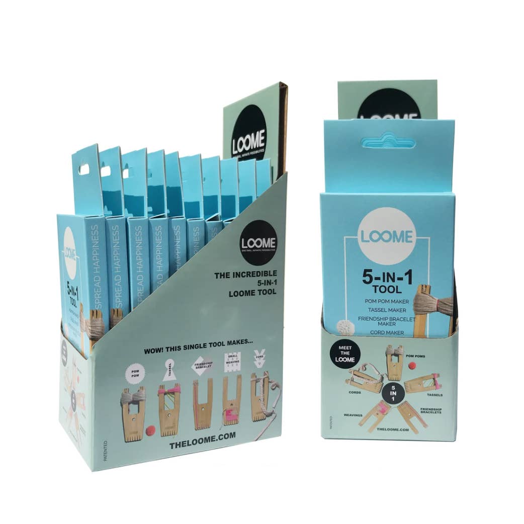 Loome - Wholesale DIY Craft Kit - 5-IN-1 Pom Pom Maker - BIG A Model12