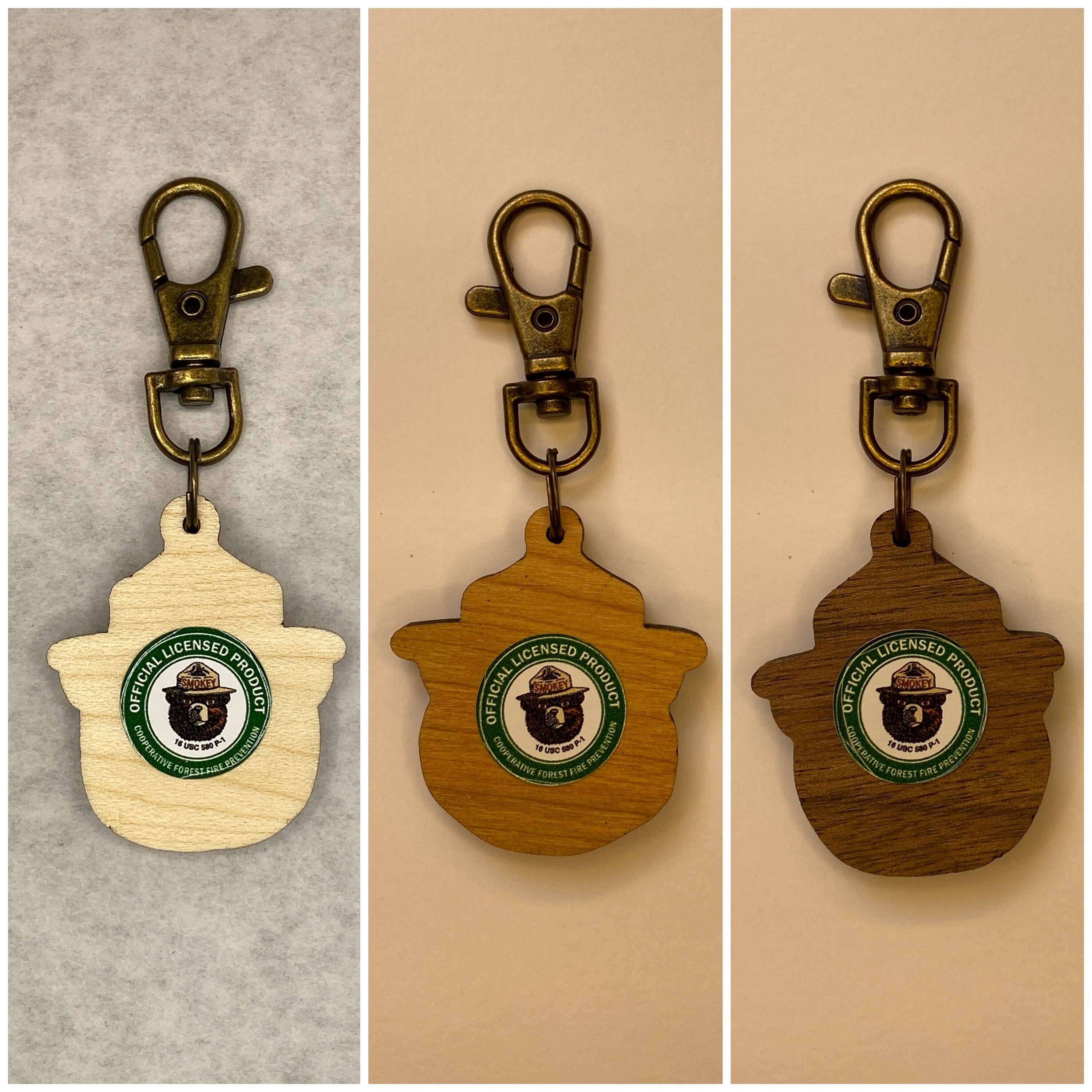 The Nostalgia Company - Wholesale Keychain - Unisex - Smokey Bear Keychain | Officially Licensed Smokey Bear Gift4