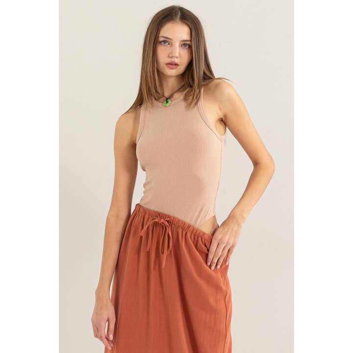 HYFVE - Wholesale Bodysuit - Women's - DZ24A892-NOBODY ELSE TANK BODYSUIT
