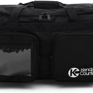 Kendall Country - Wholesale Garment Bag - Unisex - Rolling Dance Bag with Garment Rack - Raven Black, Medium22"