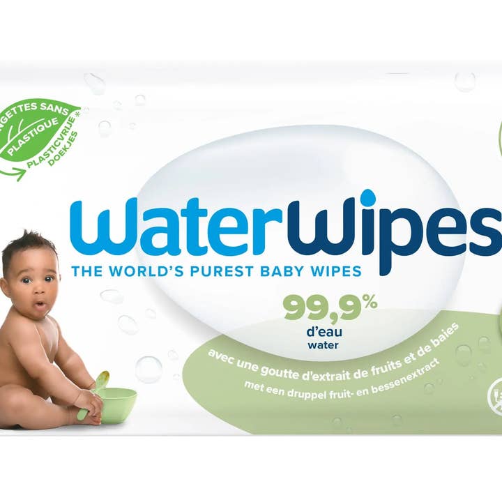WaterWipes snoetendoekjes - 48 stuks plasticvrije babydoekjes voor gevoelige huid voor wholesale door Happy Earth