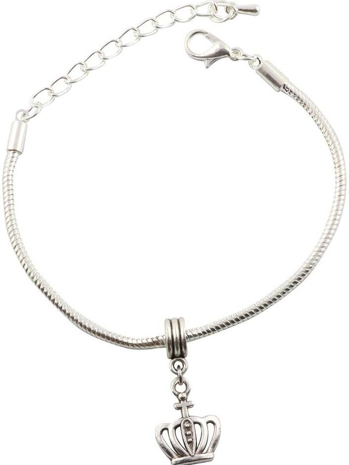 Emerald Park smykker Crown armbånd | Rustfrit stål slange kæde armbånd for engroshandel hos Dave The Bunny