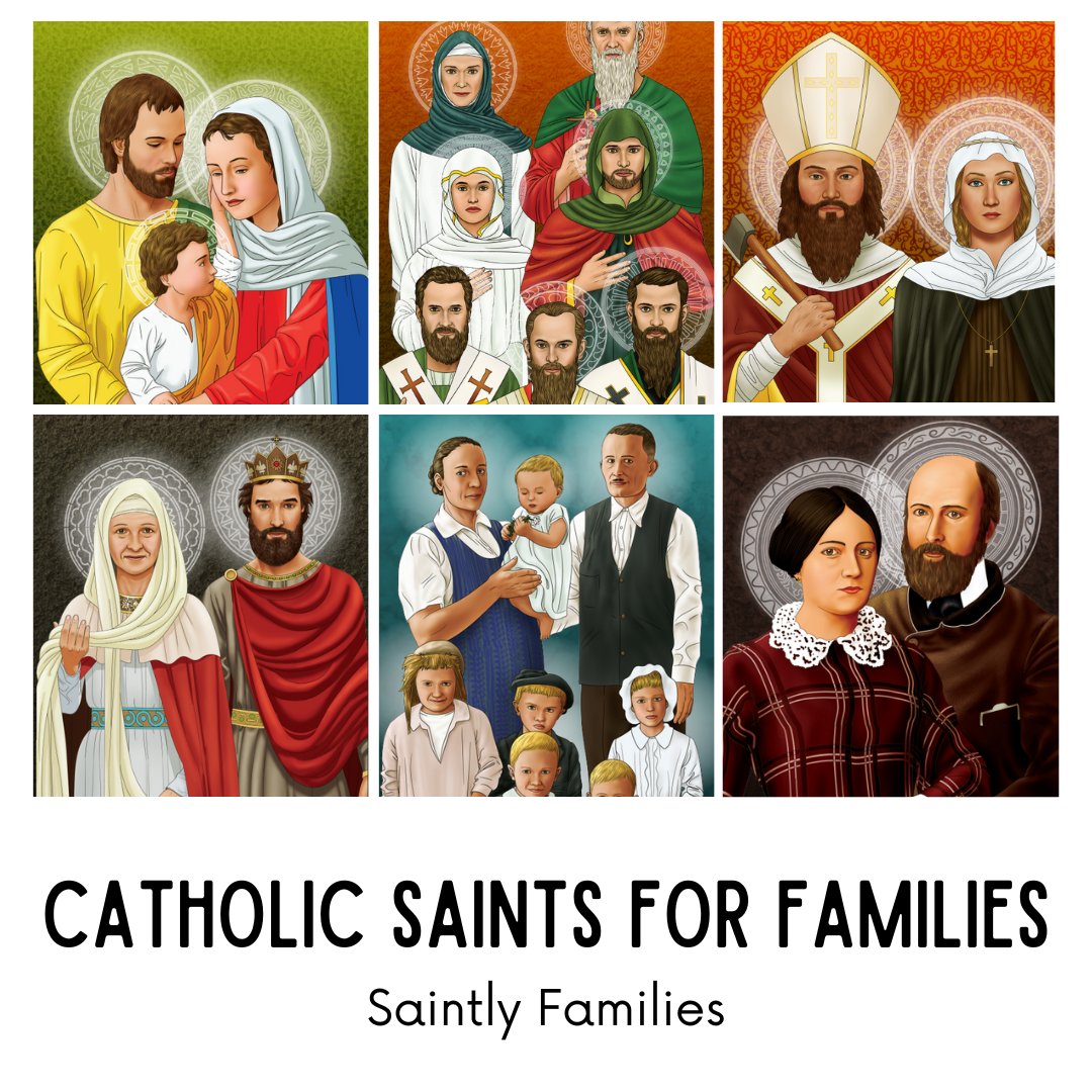 Catholic Sprouts LLC - Wholesale Religion Book - Catholic Saints for Families: Saintly Fathers, Mothers, Siblings, Couples, Families, and Friends15