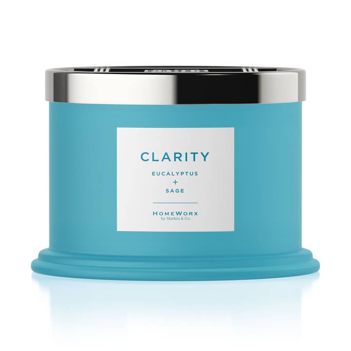 Clarity Aromatherapy 14-oz 3-Wick Candle for wholesale by HomeWorx by Slatkin + Co.