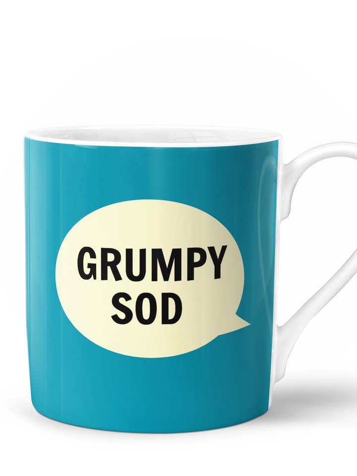 Grumpy Sod Bone China Mug for wholesale by Dialectable