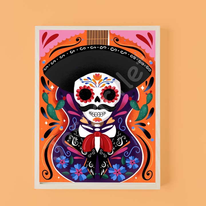 El Catrín for wholesale by Jessartlet Illustrations