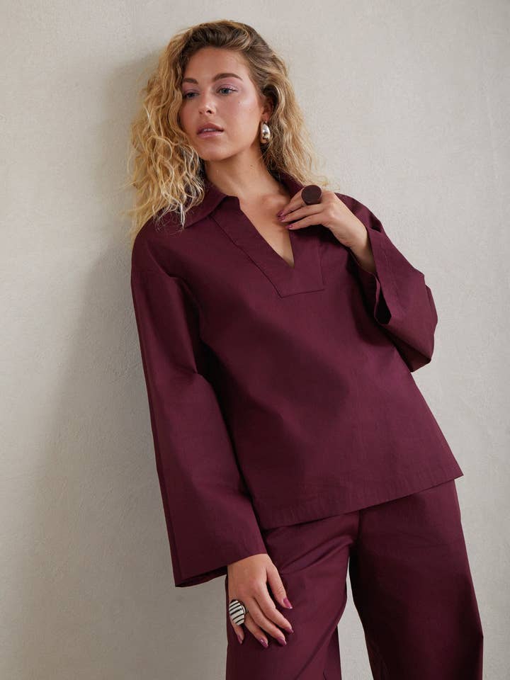 Brisa Poplin Shirt for wholesale by MEYME