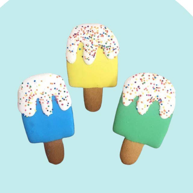 Pupsicle Dog Cookie for wholesale by Bakery Dog