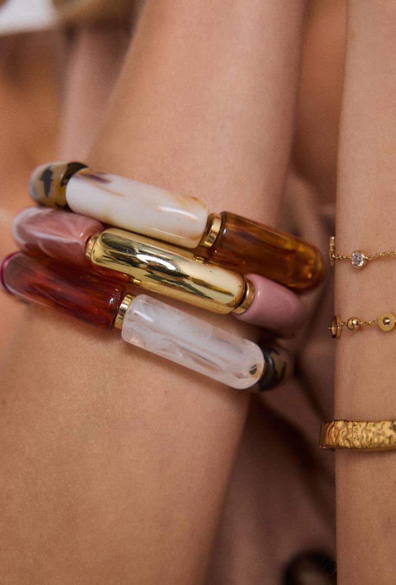 BYREN | ÉLINE L'ATELIER – Engroshandel Armbånd – Farverigt elastikarmbånd 324CP554