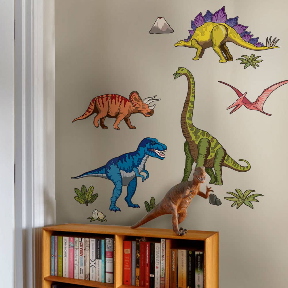 Simple Shapes - Wholesale Wall Decor - Kids & Baby - Dinosaurs Wall Sticker0