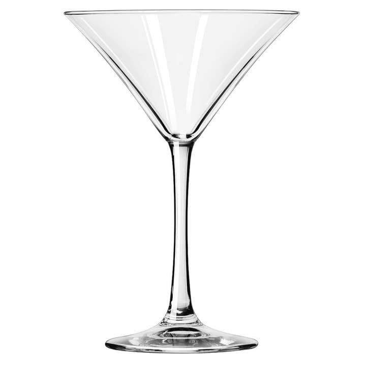 Libbey - Wholesale Cocktail/Liquor Glass - Libbey Vina Martini Glasses, 8-ounce, Set of 12