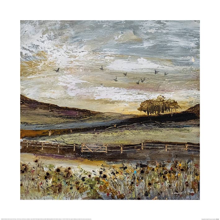 The Art Group – Impressão artística por atacado – Louise O'Hara (Flying Home To Roost II) Impressões Artísticas0