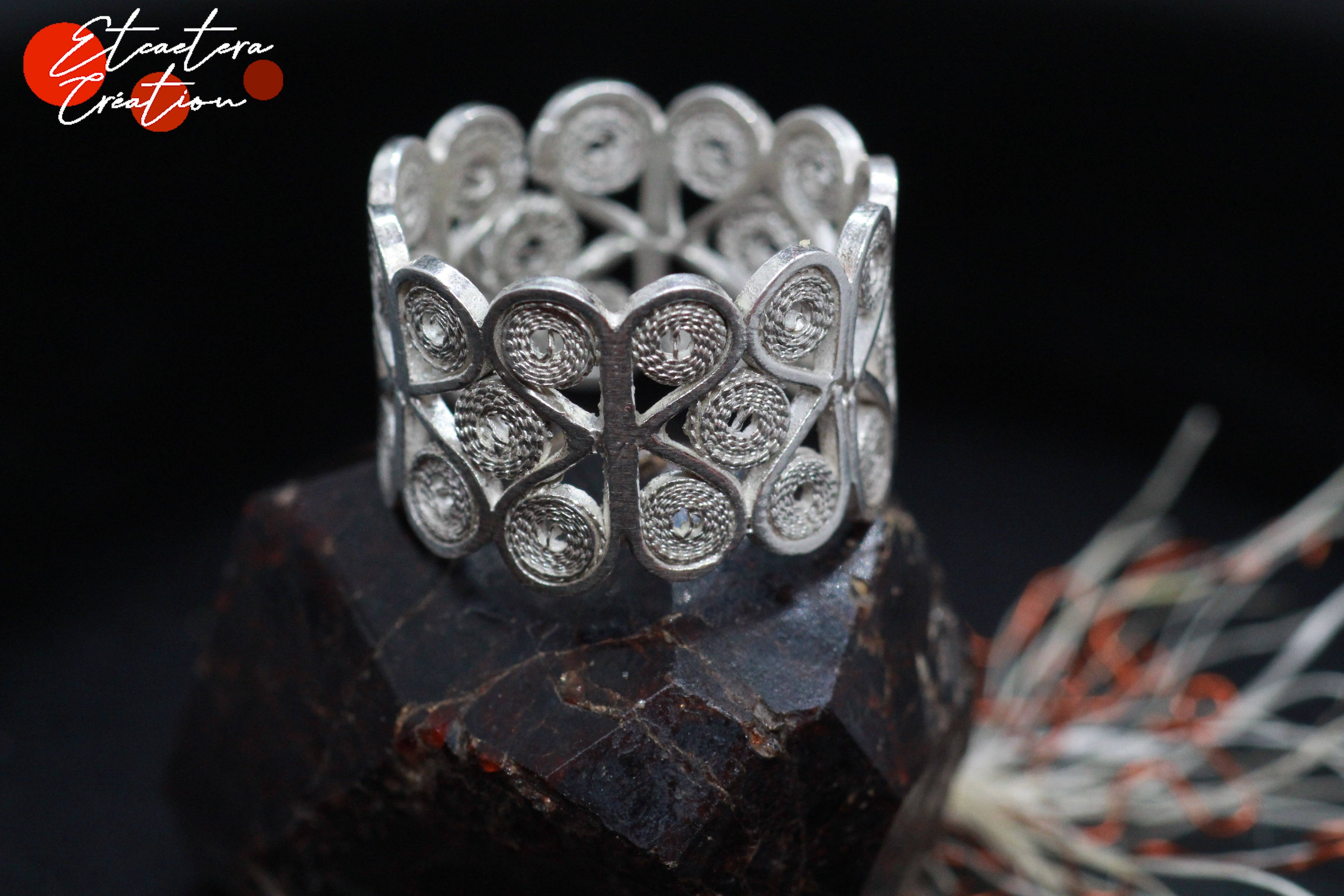 Etcaetera Création - Vente Anneau/bague à empiler - Bague "Envol"3