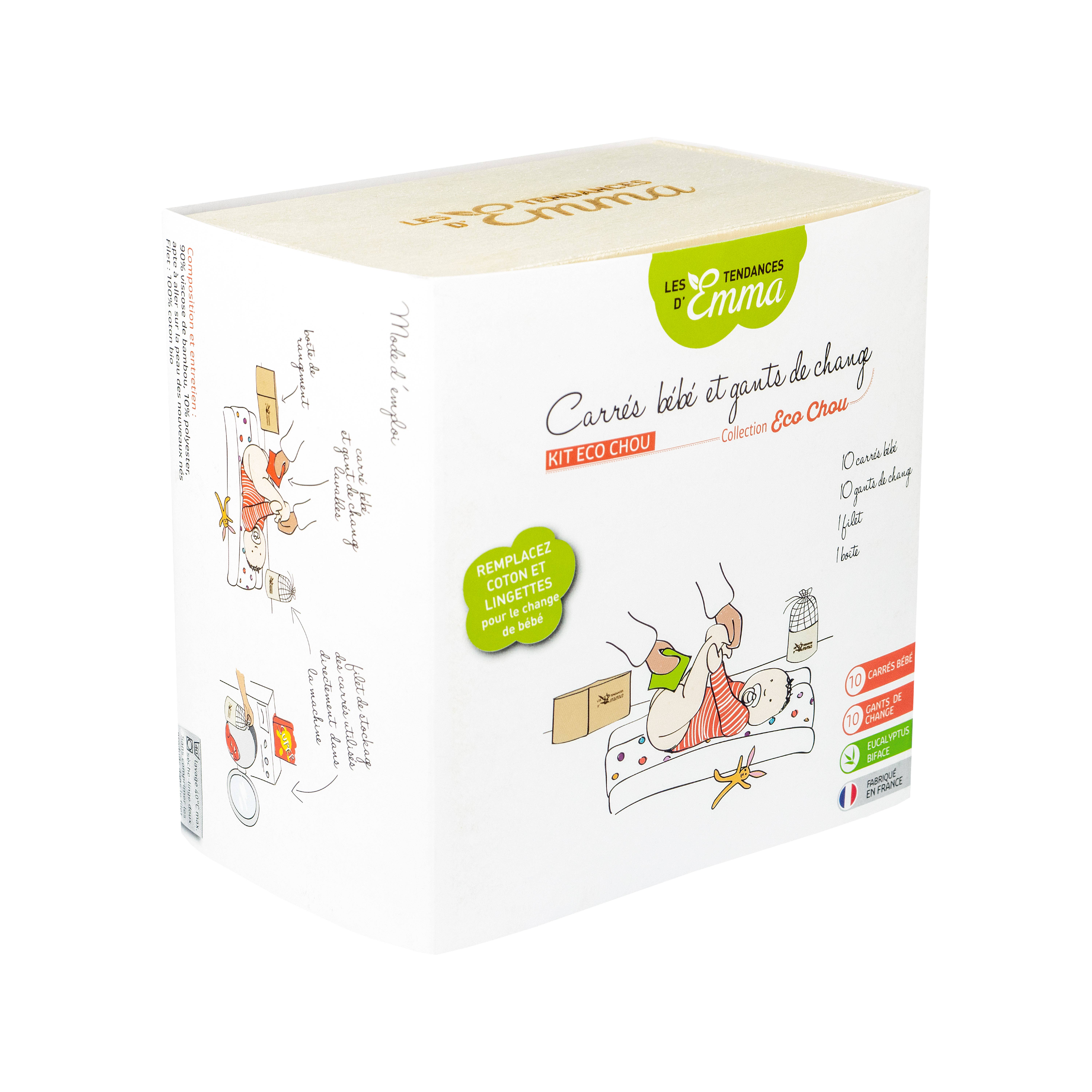 Les Tendances d'Emma - Wholesale Diaper (Cloth) - Baby - Emma's Eco Cabbage Kit11