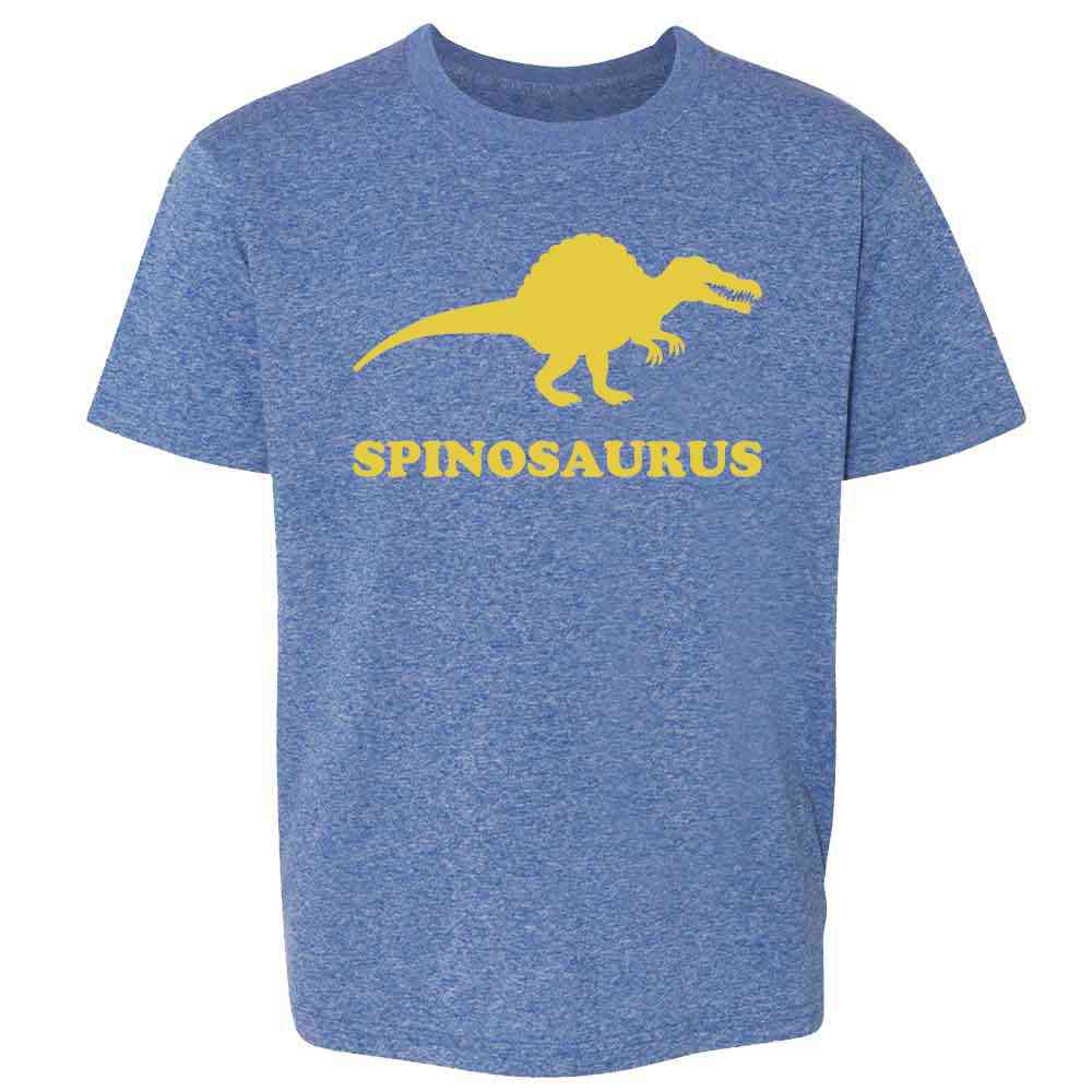 Pop Threads - Wholesale T-shirt met zeefdruk - Kinderen - Spinosaurus Retro Dinosaurus Jura Krijt Kinderen4