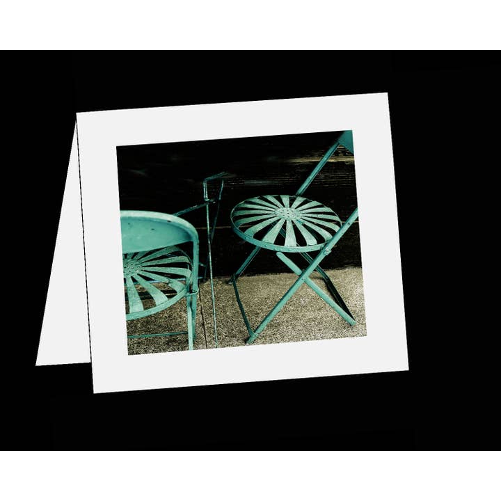 Terrassenstuhl Grün für den Großhandel von Line Five Studio