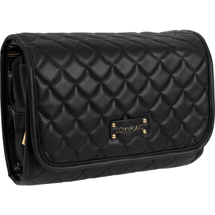 Magid – wholesale Toiletry bag – women's – Joan & David The Teardrop Quilted Roll Hanging Toiletry Bag16