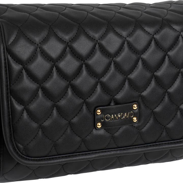 Magid - Wholesale Toiletry bag – women's - Joan & David The Teardrop Quilted Roll Hanging Toiletry Bag16