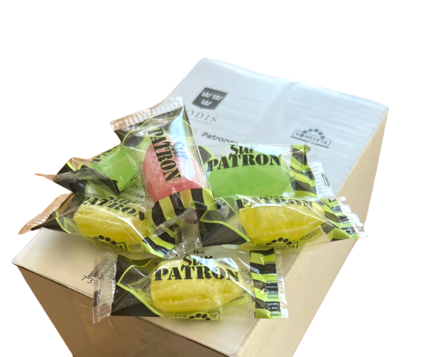 Swedish Godis Shop - Wholesale Hard Candy - Konfekta Sura Patroner (sour) Bulk 1 lbs1