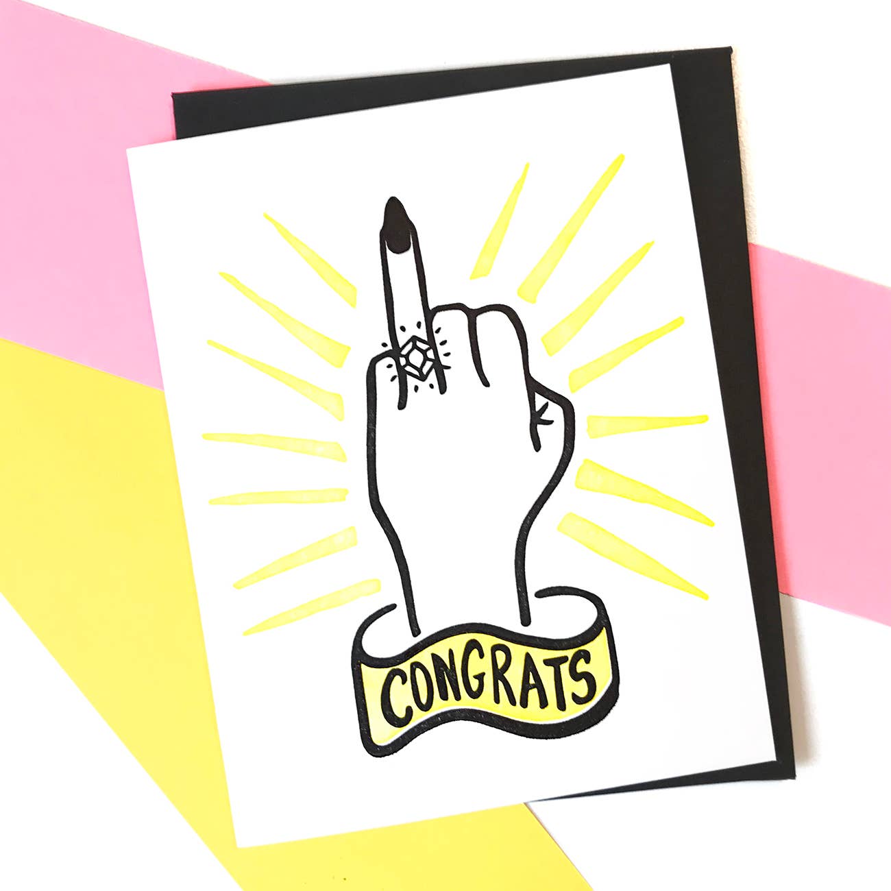 Smitten Kitten - Wholesale Congratulations Card - Congrats Card2