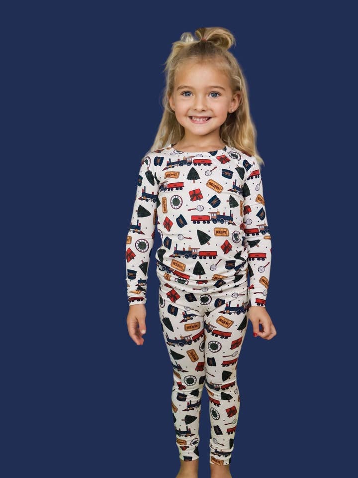 Dream Big Little Co. - Wholesale Sleepwear Set - Kids - POLAR MAGIC EXPRESS DREAM SET13